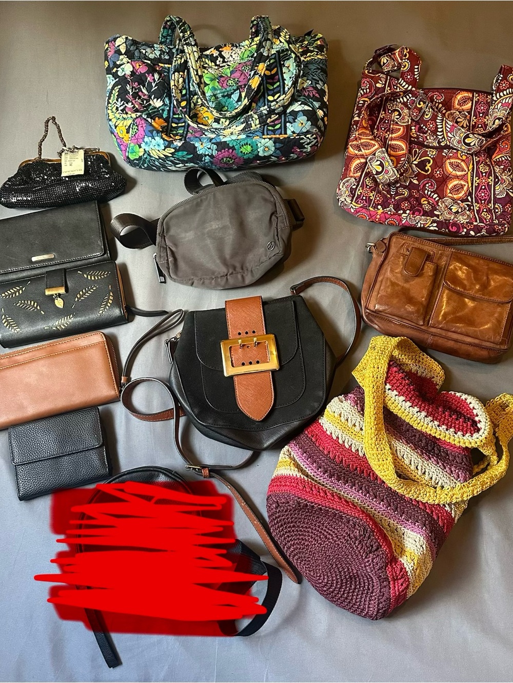 11 Piece Bag & Wallet Lot